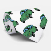 Hippie Car Zeichnend Krawatte (Gerollt)