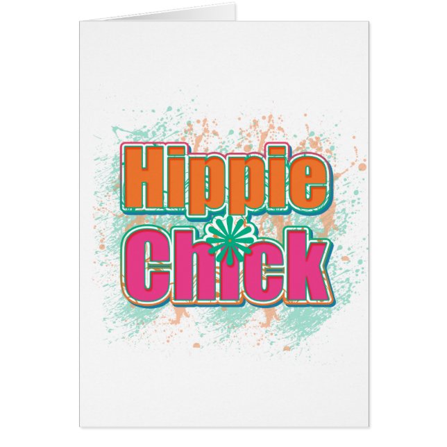 Hippie Chick Paint Splash (Vorne)