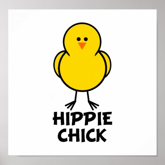 Hippie Chick Poster (Vorne)