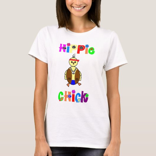 Hippie Chick T - Shirt (Vorderseite)