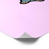 Hippie Cosmo und Wanda Poster (Ecke)