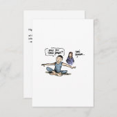 'Hippie-cratische' Funny Cancer Card (Vorne/Hinten)