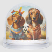 HIPPIE-DACKEL SCHNEEKUGELN (Vorderseite)