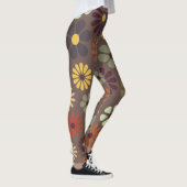 Hippie Daisies Retro Leggings (Rechts)