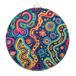 Hippie Dartboard Dartscheibe