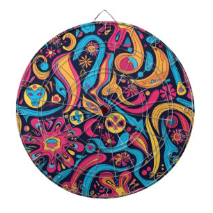 Hippie-Dartscheibe Dartscheibe