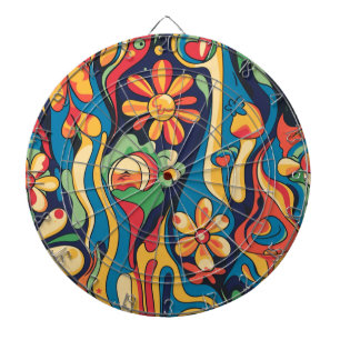 Hippie-Dartscheibe Dartscheibe
