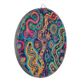 Hippie-Dartscheibe Dartscheibe (Vorderseite Links)