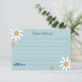 HIPPIE DAZE Blue Time Kapselkarte Begleitkarte (Stehend Vorderseite)