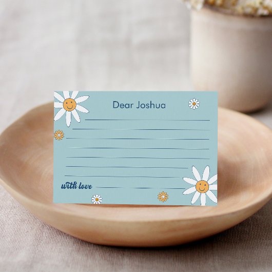 HIPPIE DAZE Blue Time Kapselkarte Begleitkarte