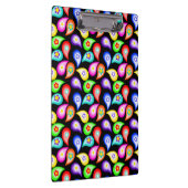 Hippie Daze, Paisley Blume Muster-Zwischenablage Klemmbrett (Rechts)