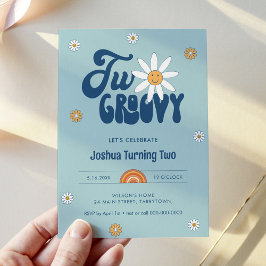 HIPPIE DAZE Two Groovy Boy 2. Einladung