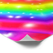 Hippie der 70er poster (Ecke)