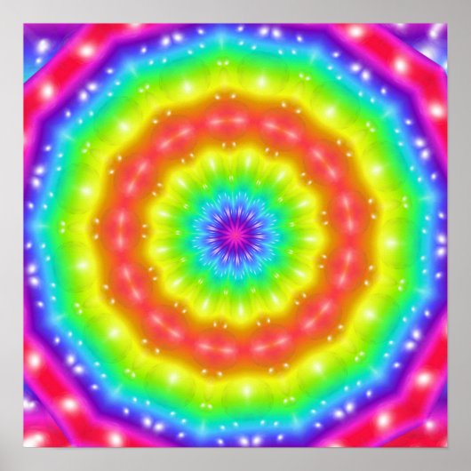 Hippie der 70er poster (Vorne)