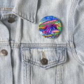Hippie Dippie Trippy 'Shrooms Button (Beispiel)
