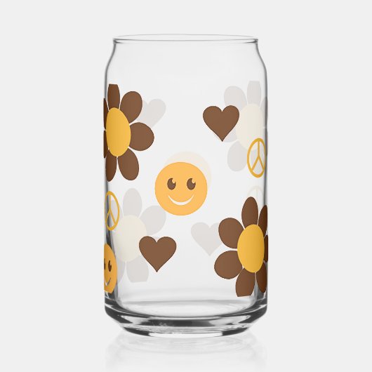 Hippie Dosenglas (Rückseite)