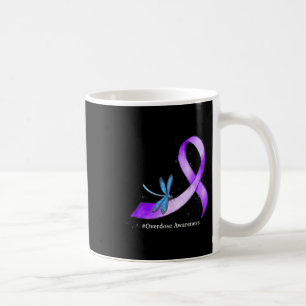 Hippie Dragonfly Lila Ribbon Überdosierung Bewusst Kaffeetasse