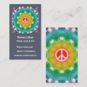 Hippie Dream Custom Business Cards Visitenkarte (Vorne/Hinten)