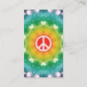 Hippie Dream Custom Business Cards Visitenkarte (Rückseite)
