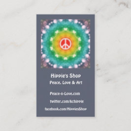 Hippie Dream Custom Business Cards Visitenkarte