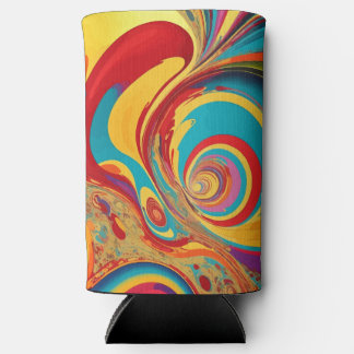 Hippie Dreams 1960er-Jahre: Wasserstrahlende Kunst Selters Dosenkühler