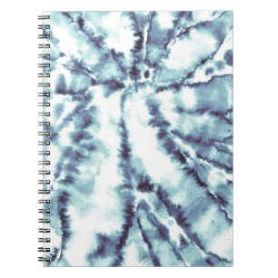 Hippie Dye Zeichnete Poster. Malerei Wash Textur.  Notizblock