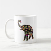 Hippie-Elefant Kaffeetasse (Links)