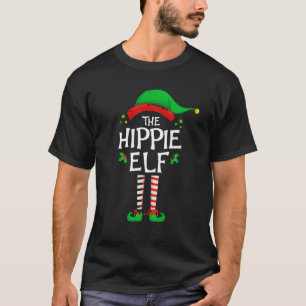 Hippie Elf Weihnachtsfamilie Matching Group T S T-Shirt