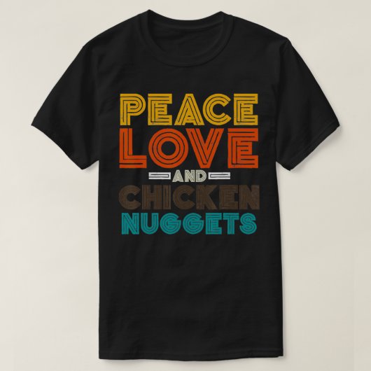 Hippie Fast Food Lover Geschenk Feinschmecker Funn T-Shirt (Design vorne)