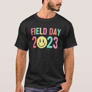 Hippie Field Day Spaß Tag für Kinder Lehrer Field  T-Shirt