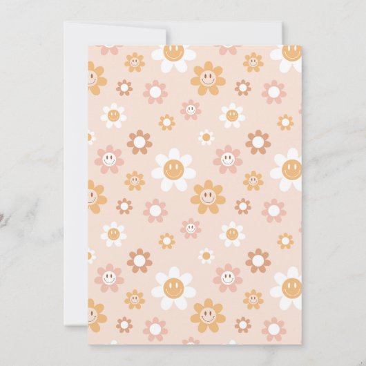 Hippie Five ist eine lebhafte Einladung (Rückseite)