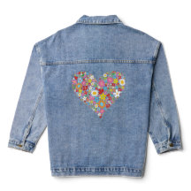 Hippie Floral Heart Ladys