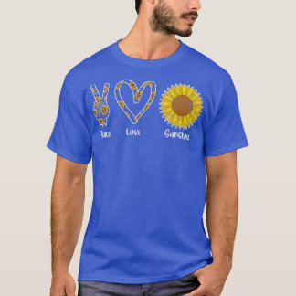 Hippie Florist Blume Florenz Liebe Frieden Sunshin T-Shirt