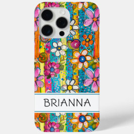 Hippie Flower Power Personalisiert Case-Mate iPhone Hülle