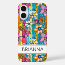 Hippie Flower Power Personalized