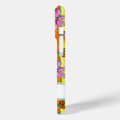 Hippie Flower Power Personalized Case-Mate iPhone Hülle (Rückseite / Links)