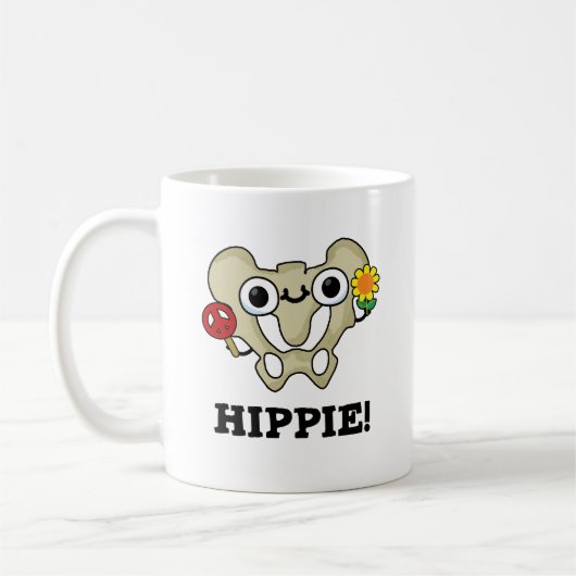 Hippie Funny Angesagt Bone Pub Kaffeetasse (Links)