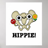 Hippie Funny Angesagt Bone Pub Poster (Vorne)