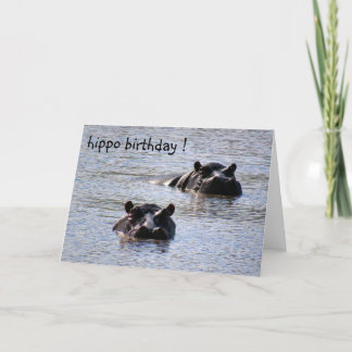 Hippie-Geburtstag Karte