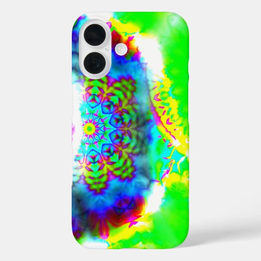 Hippie-Gefärbte Krawatte Case-Mate iPhone Hülle (Rückseite)