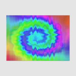 Hippie-Gefärbte Krawatte-Geschenkpapier 2 Seidenpapier