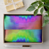 Hippie-Gefärbte Krawatte-Geschenkpapier 2 Seidenpapier (Geschenk)