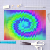 Hippie-Gefärbte Krawatte-Geschenkpapier 2 Seidenpapier (Handwerk)