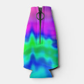 Hippie Gefärbte Krawatte Personalisiert Flaschenkühler (Rückseite)