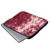 Hippie-Gefärbte Krawatte. Retro Form Kinder. Trend Laptopschutzhülle (Vorne Knopf)