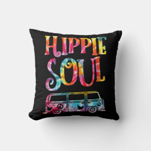 Hippie Gefärbte Krawatte Van Hippie Soul Kissen