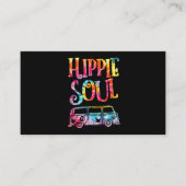 Hippie Gefärbte Krawatte Van Hippie Soul Visitenkarte (Vorderseite)