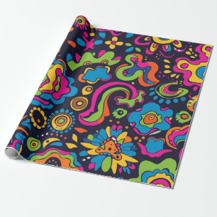 Hippie-Geschenkpapier Geschenkpapier