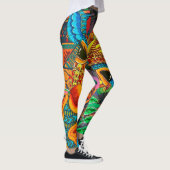 Hippie Giraffe Boho Leggings (Rechts)