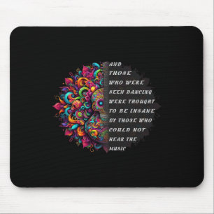 Hippie Gitarre und diejenigen, die gesehen wurden, Mousepad